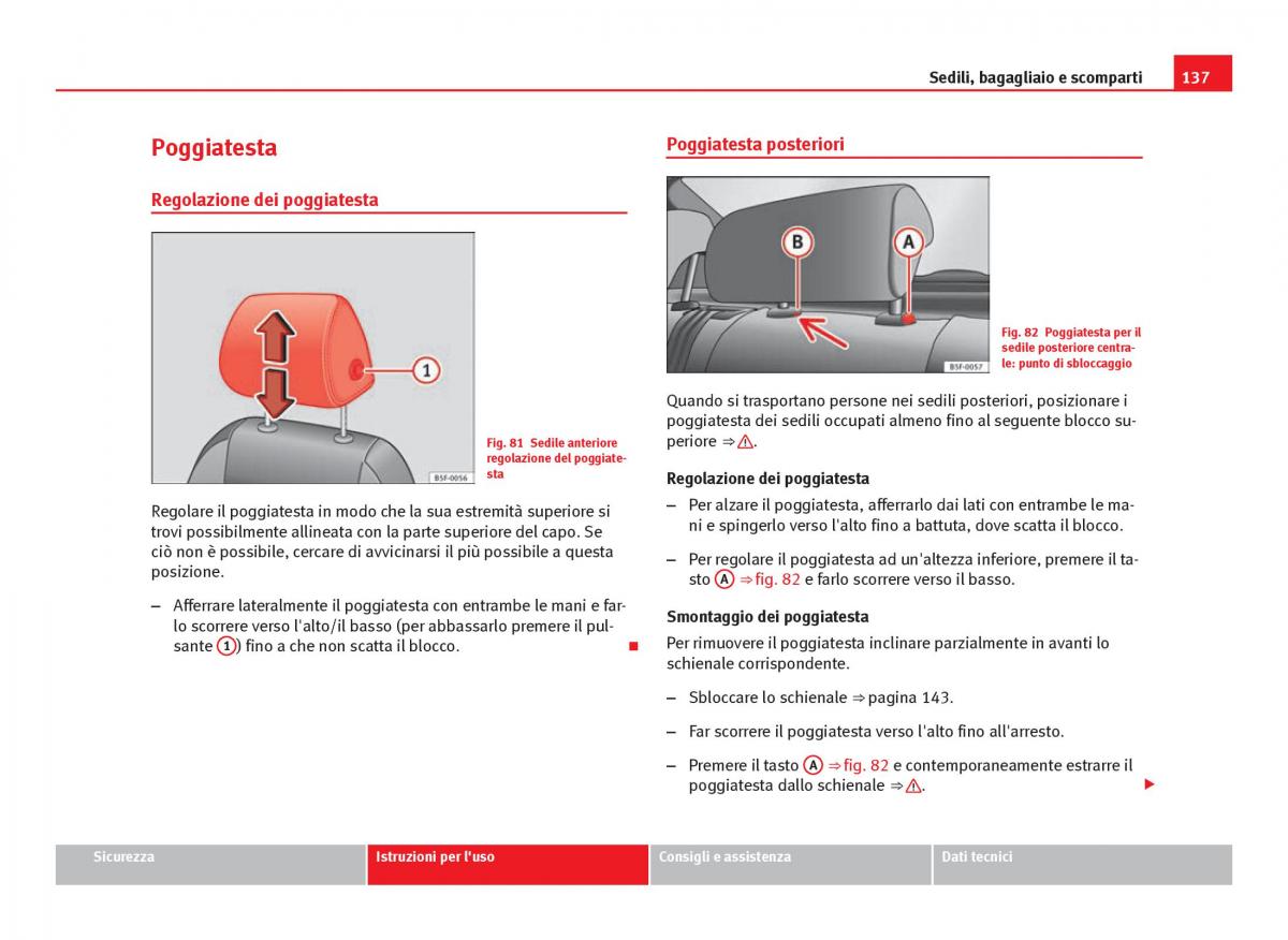 Seat Leon III 3 manuale del proprietario / page 139