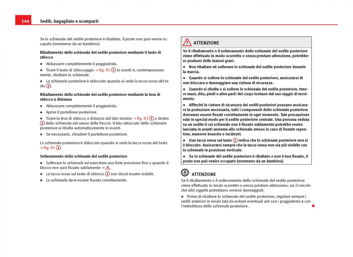 Seat Leon III 3 manuale del proprietario / page 146