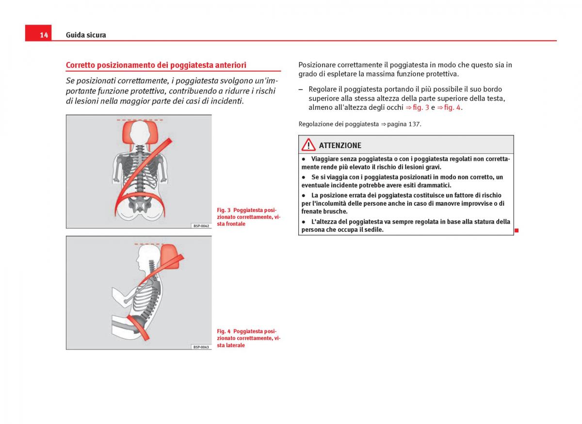 Seat Leon III 3 manuale del proprietario / page 16