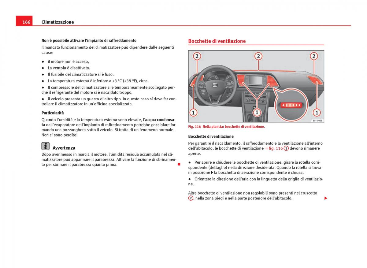 Seat Leon III 3 manuale del proprietario / page 168