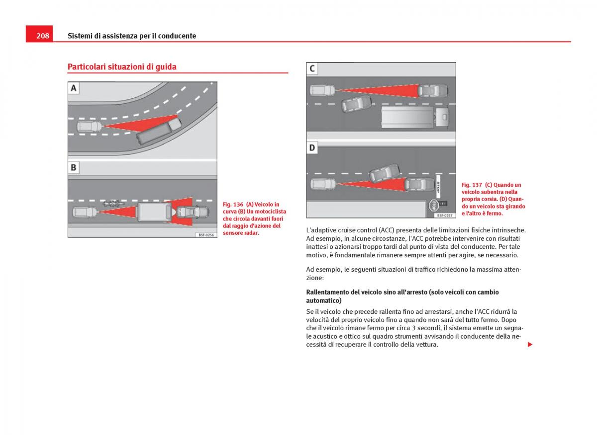 Seat Leon III 3 manuale del proprietario / page 210