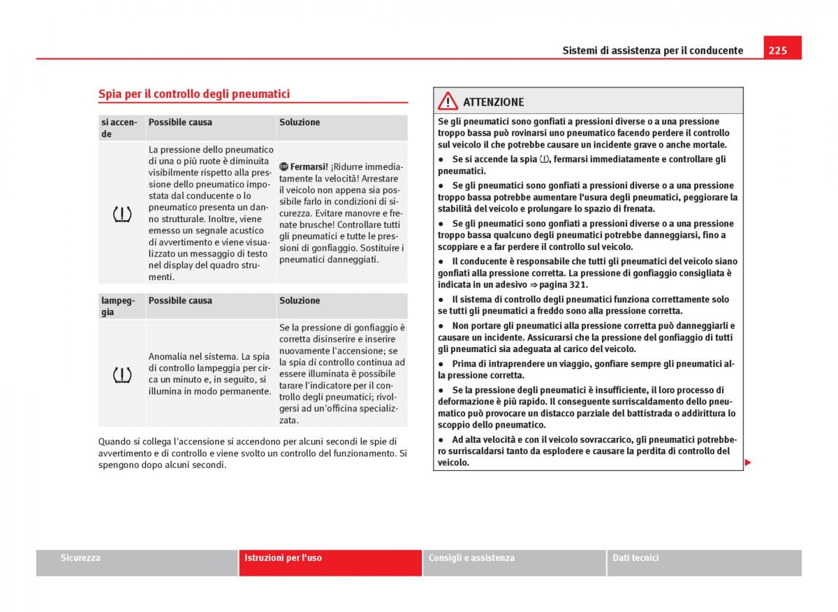 Seat Leon III 3 manuale del proprietario / page 227