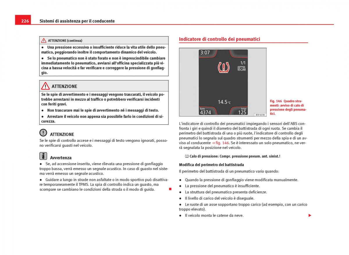 Seat Leon III 3 manuale del proprietario / page 228