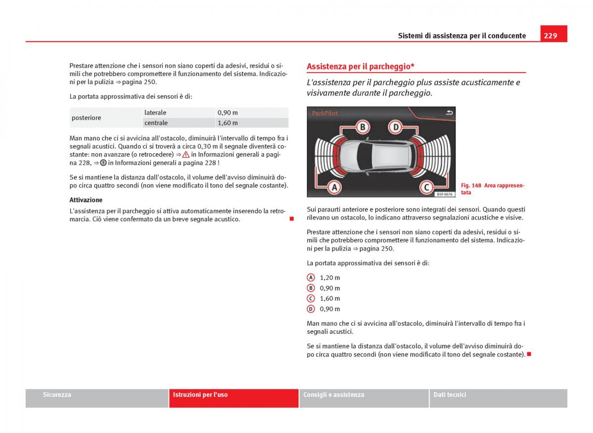 Seat Leon III 3 manuale del proprietario / page 231