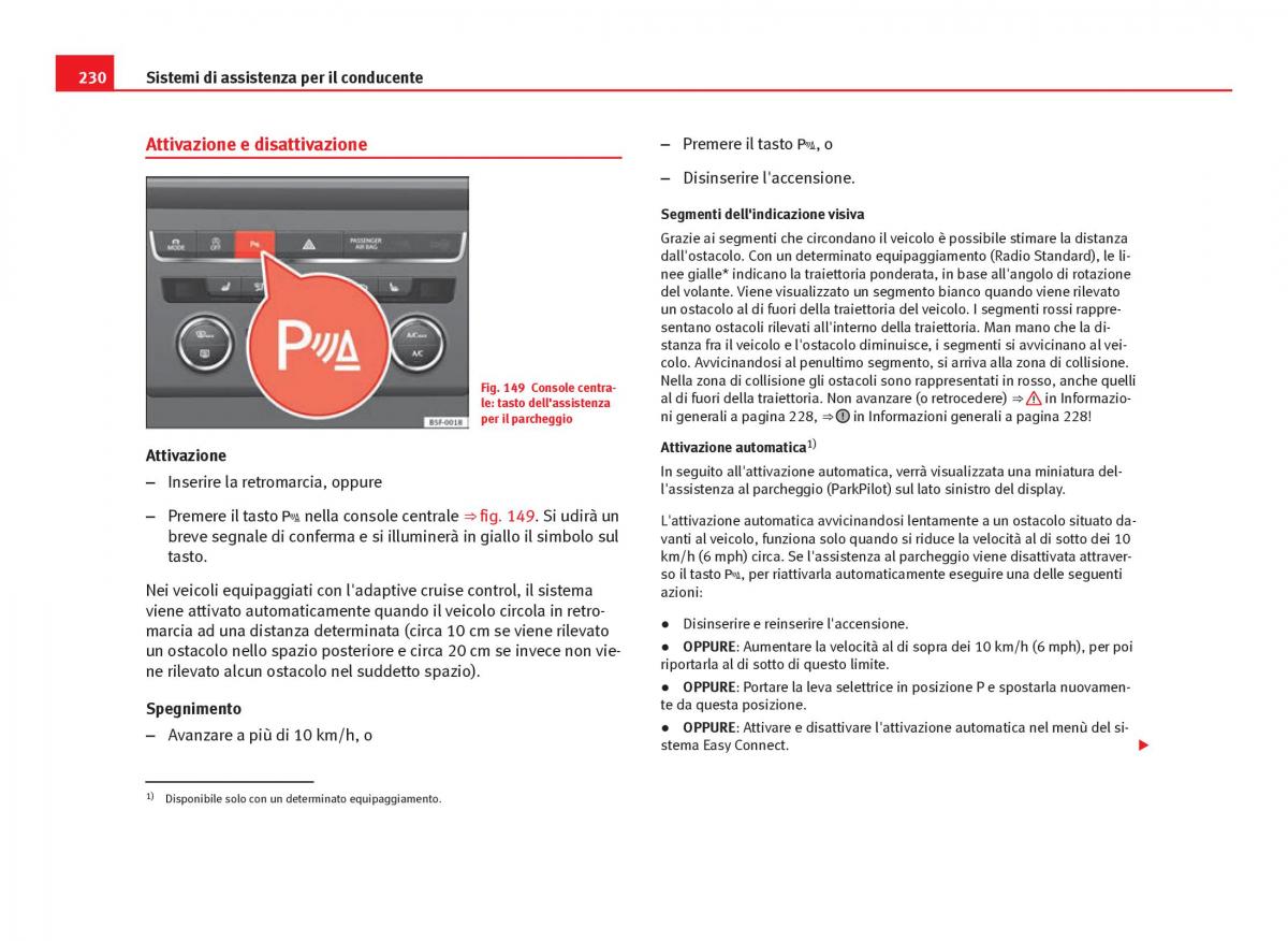 Seat Leon III 3 manuale del proprietario / page 232