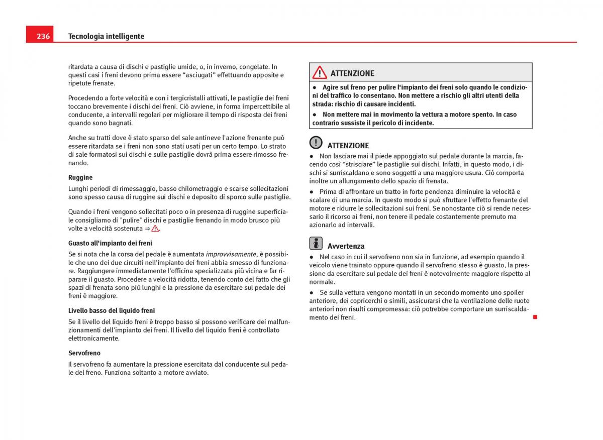 Seat Leon III 3 manuale del proprietario / page 238