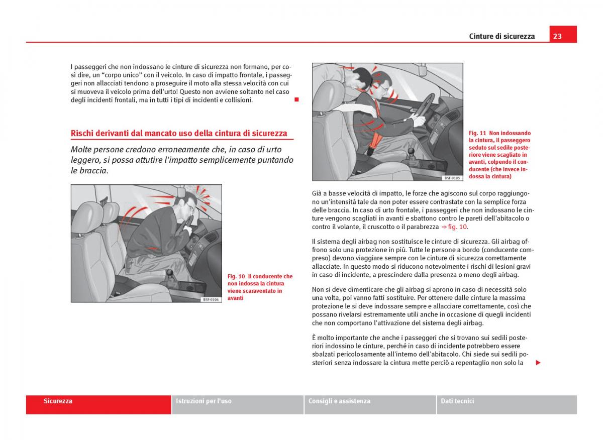 Seat Leon III 3 manuale del proprietario / page 25