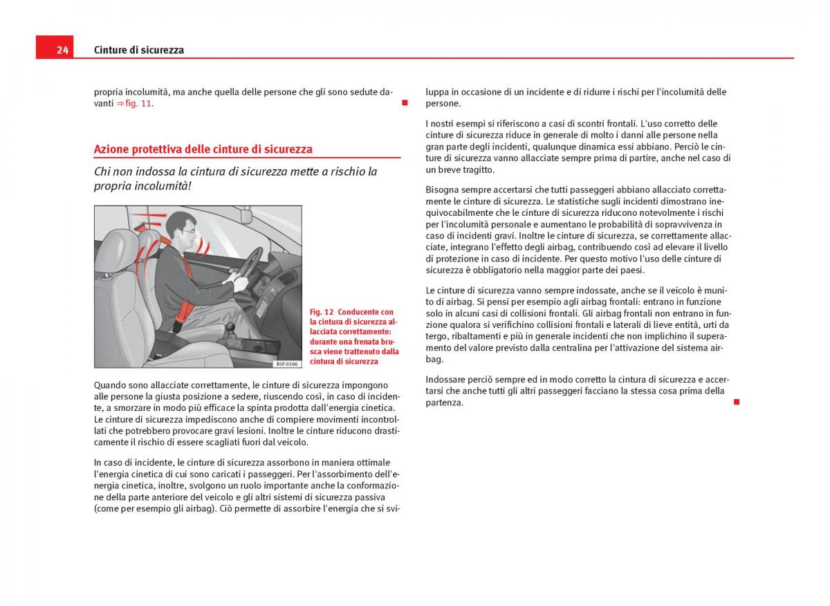 Seat Leon III 3 manuale del proprietario / page 26