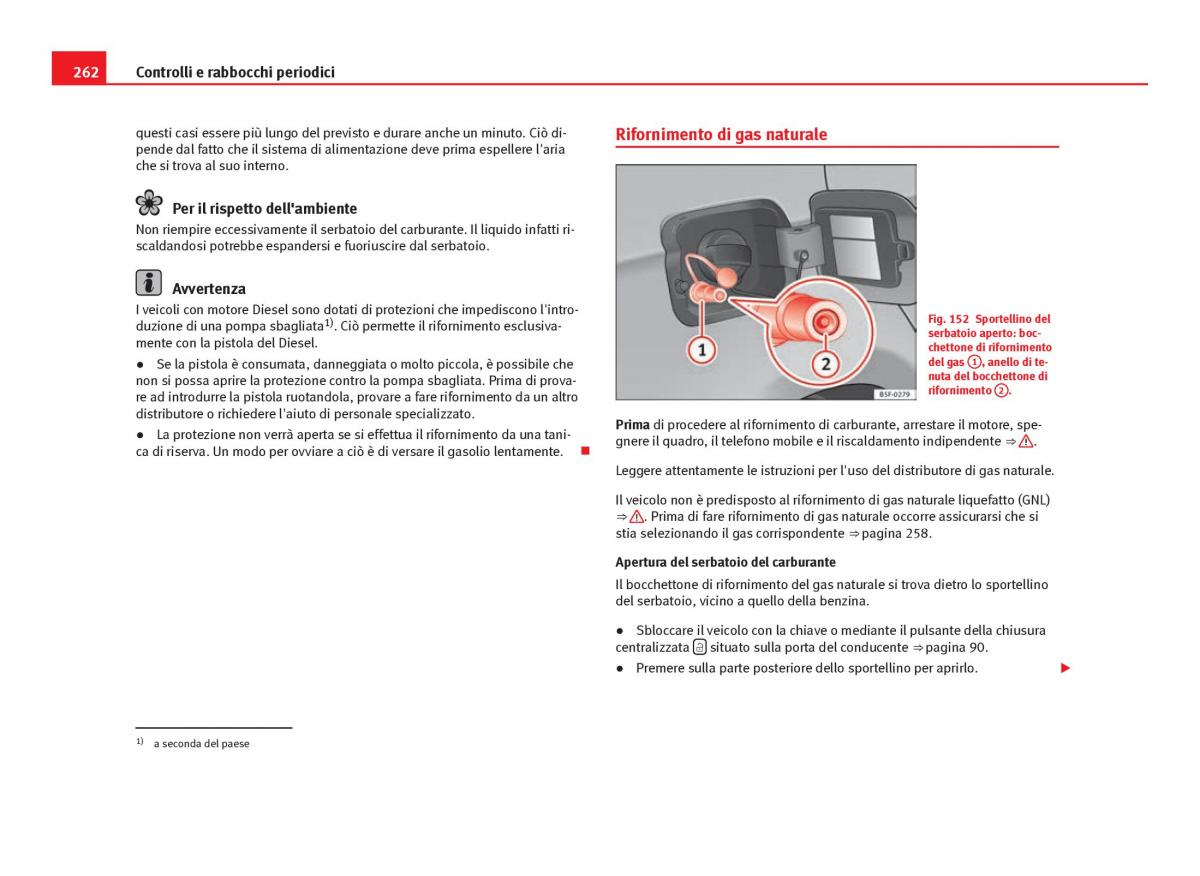 Seat Leon III 3 manuale del proprietario / page 264