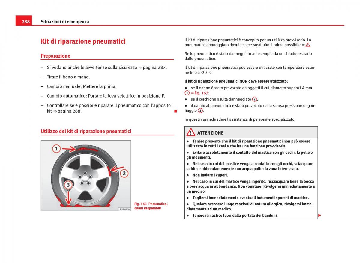 Seat Leon III 3 manuale del proprietario / page 290