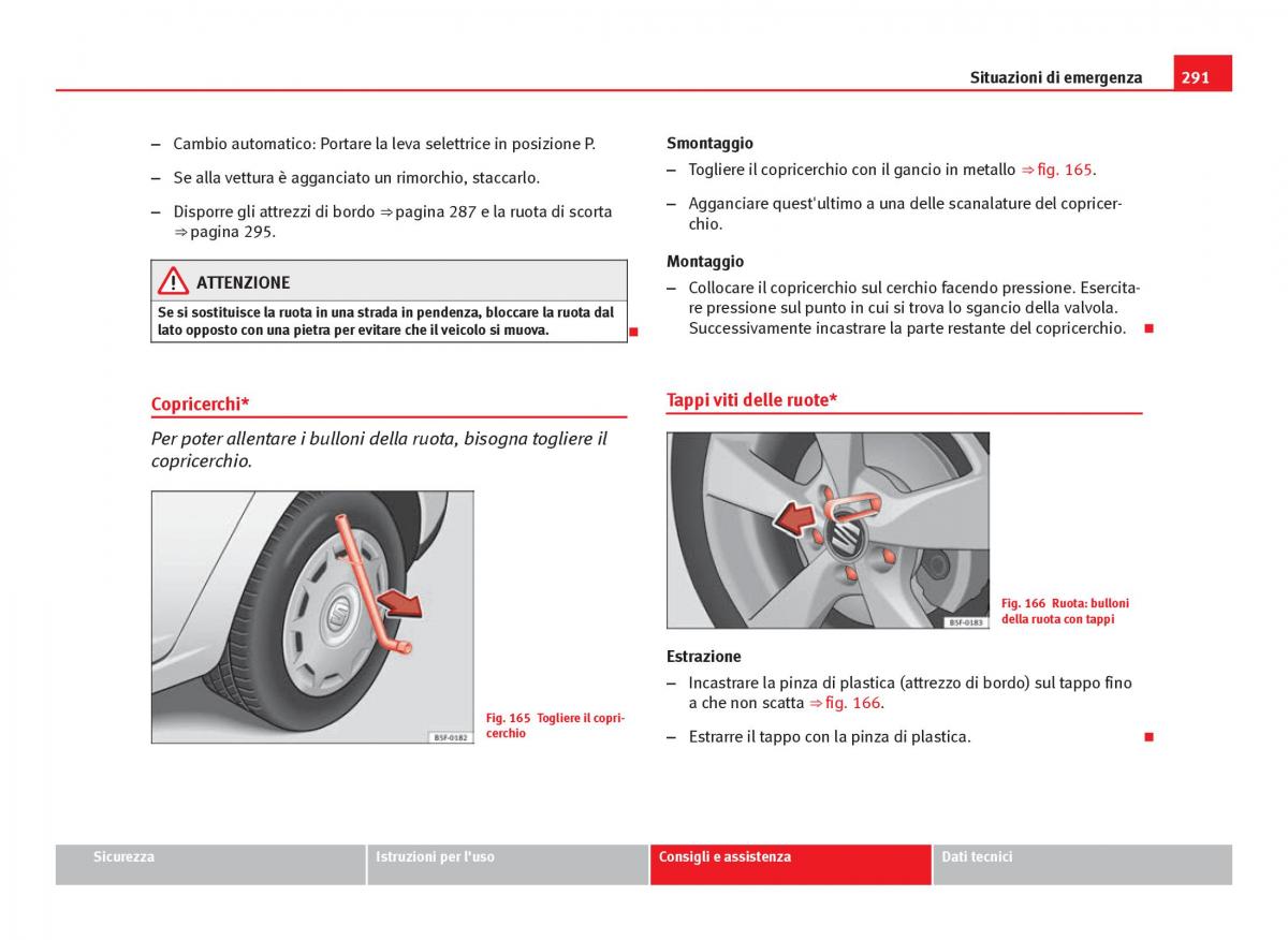 Seat Leon III 3 manuale del proprietario / page 293