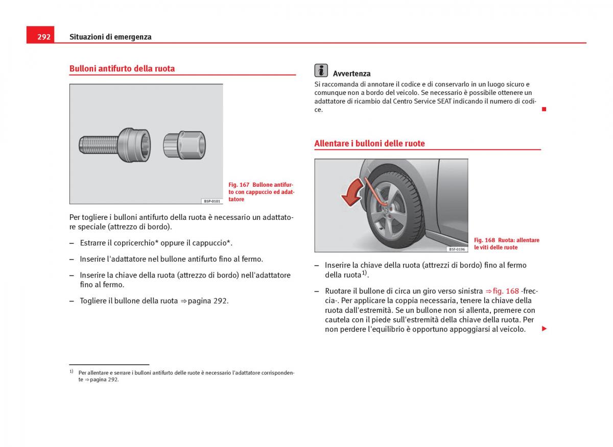 Seat Leon III 3 manuale del proprietario / page 294