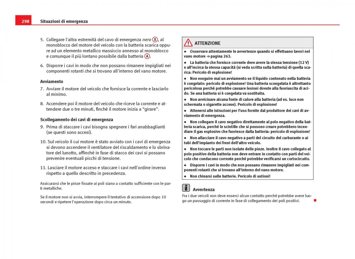 Seat Leon III 3 manuale del proprietario / page 300