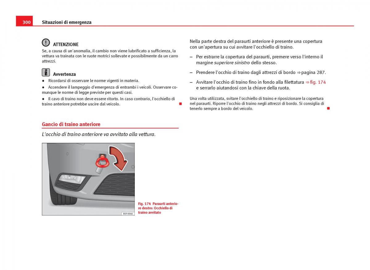 Seat Leon III 3 manuale del proprietario / page 302