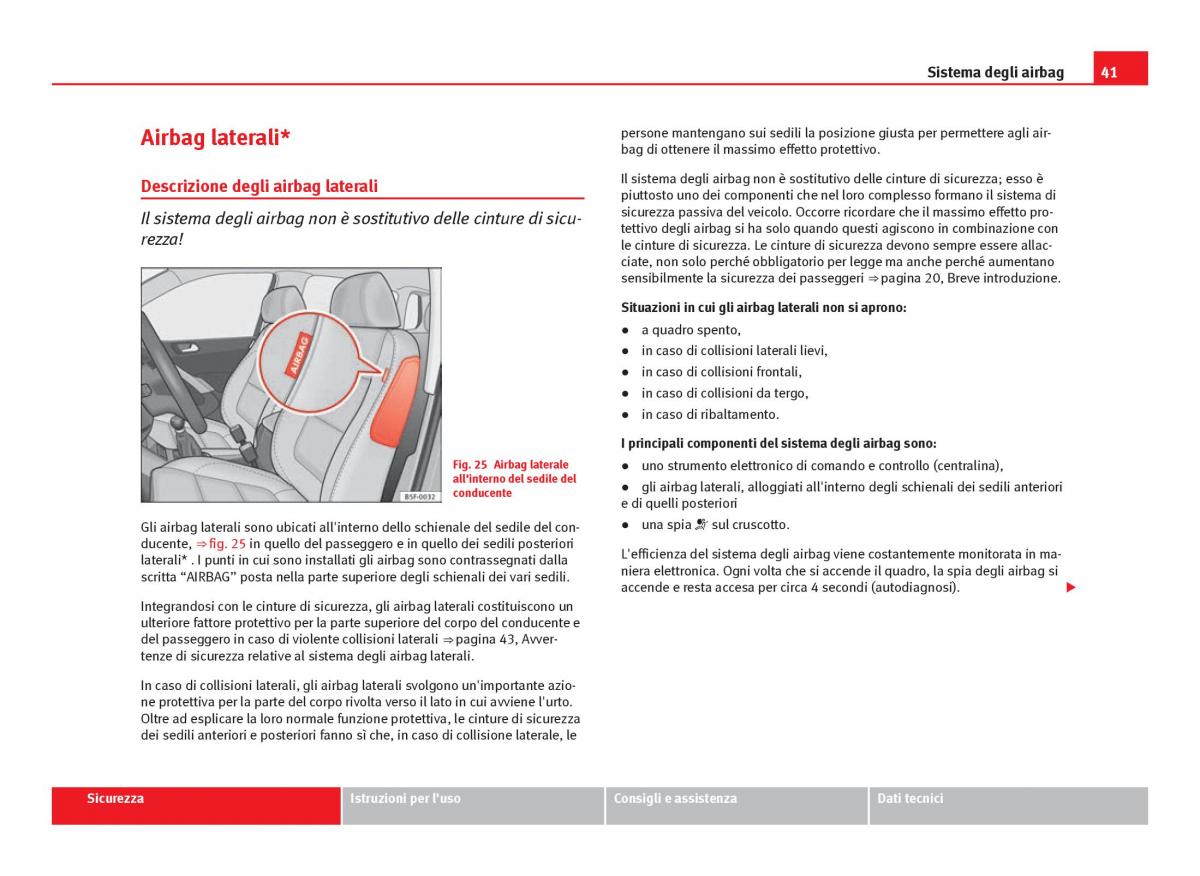 Seat Leon III 3 manuale del proprietario / page 43