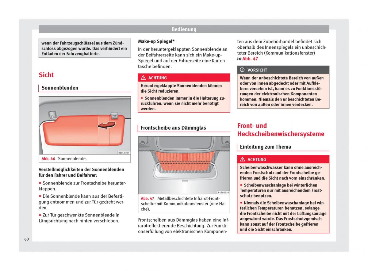 Seat Mii Handbuch / page 62