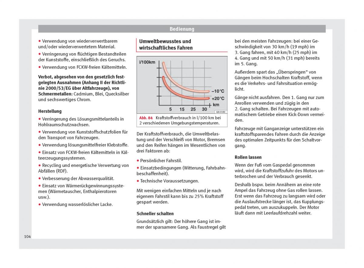 Seat Mii Handbuch / page 106