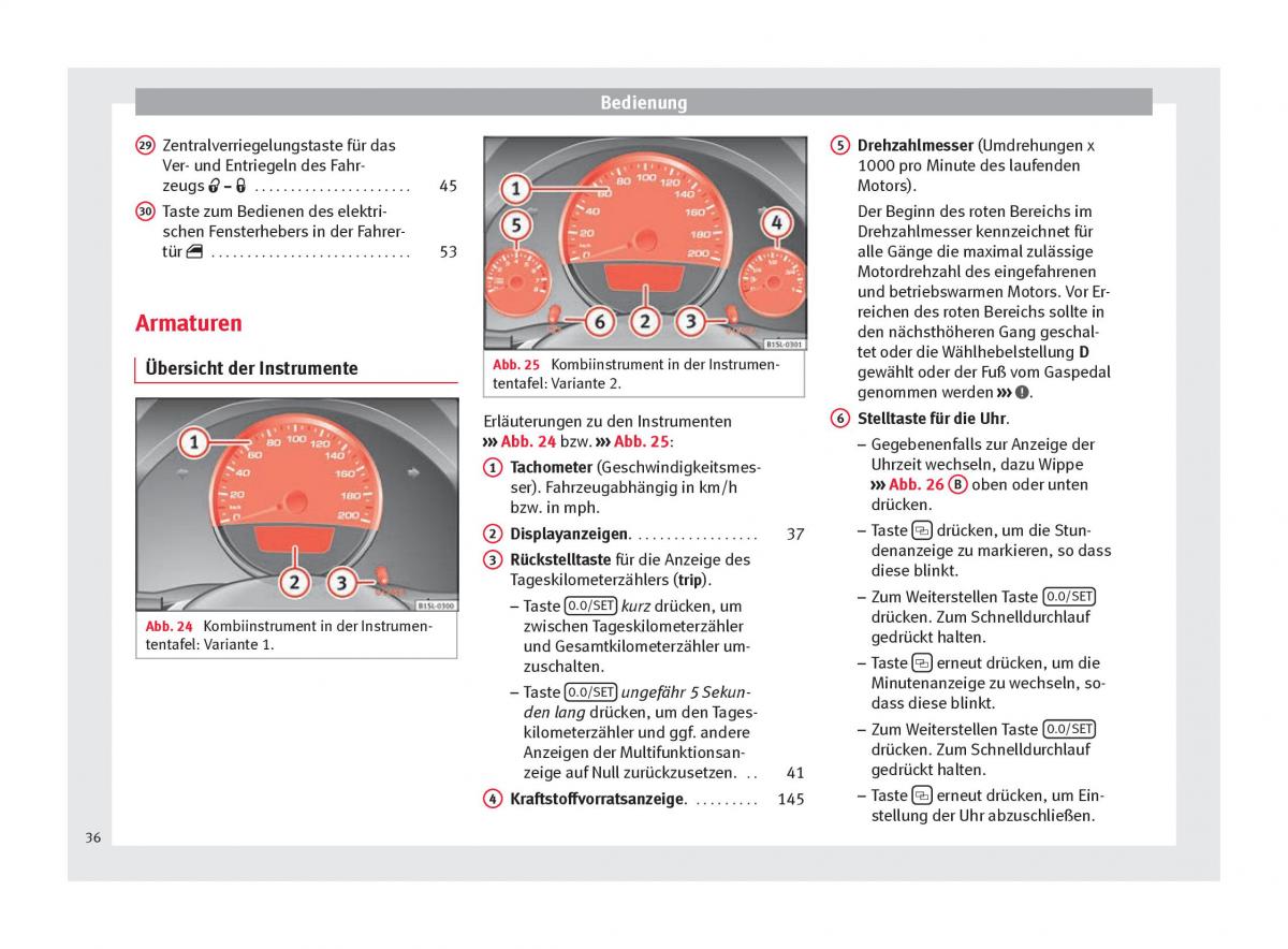 Seat Mii Handbuch / page 38