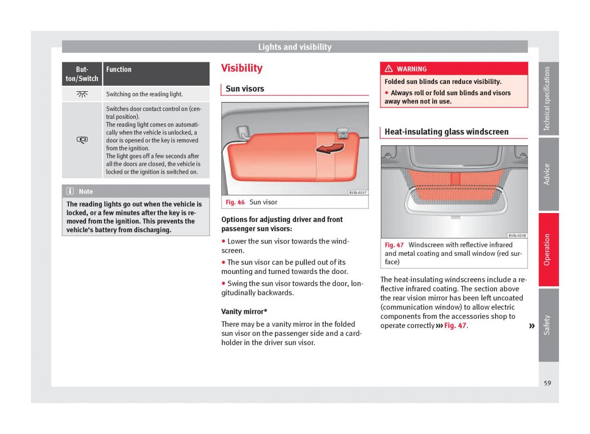 manual seat mii seat mii owners manual / page 61