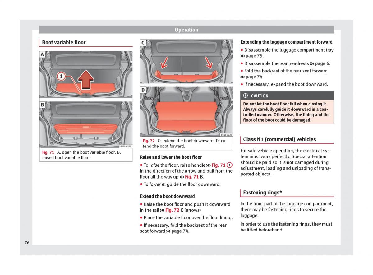 manual seat mii seat mii owners manual / page 78