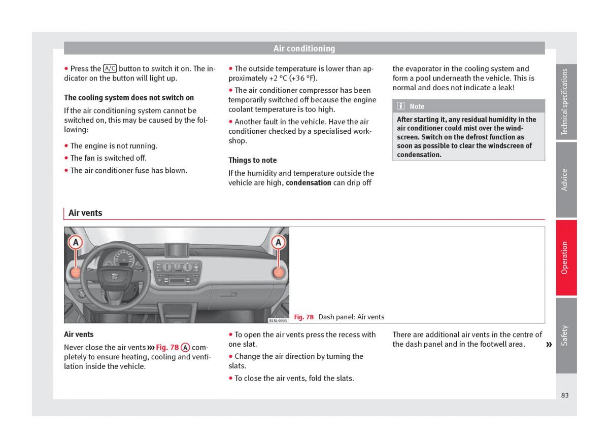 manual seat mii seat mii owners manual / page 85