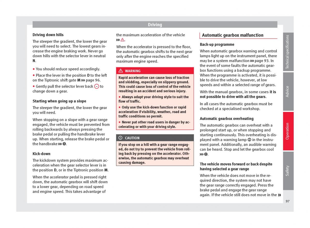 manual seat mii seat mii owners manual / page 99