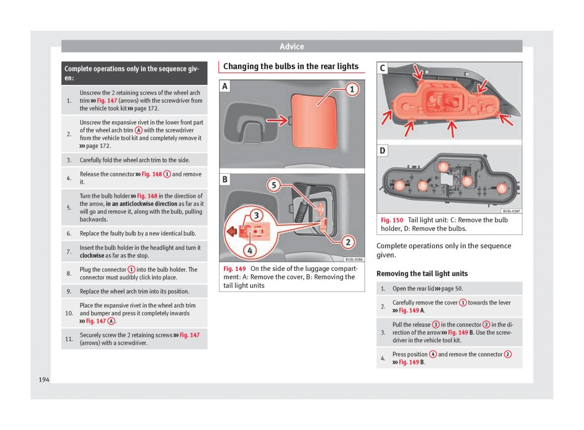 manual seat mii seat mii owners manual / page 196