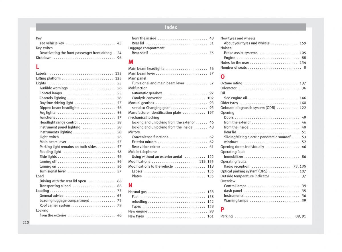 manual seat mii seat mii owners manual / page 212