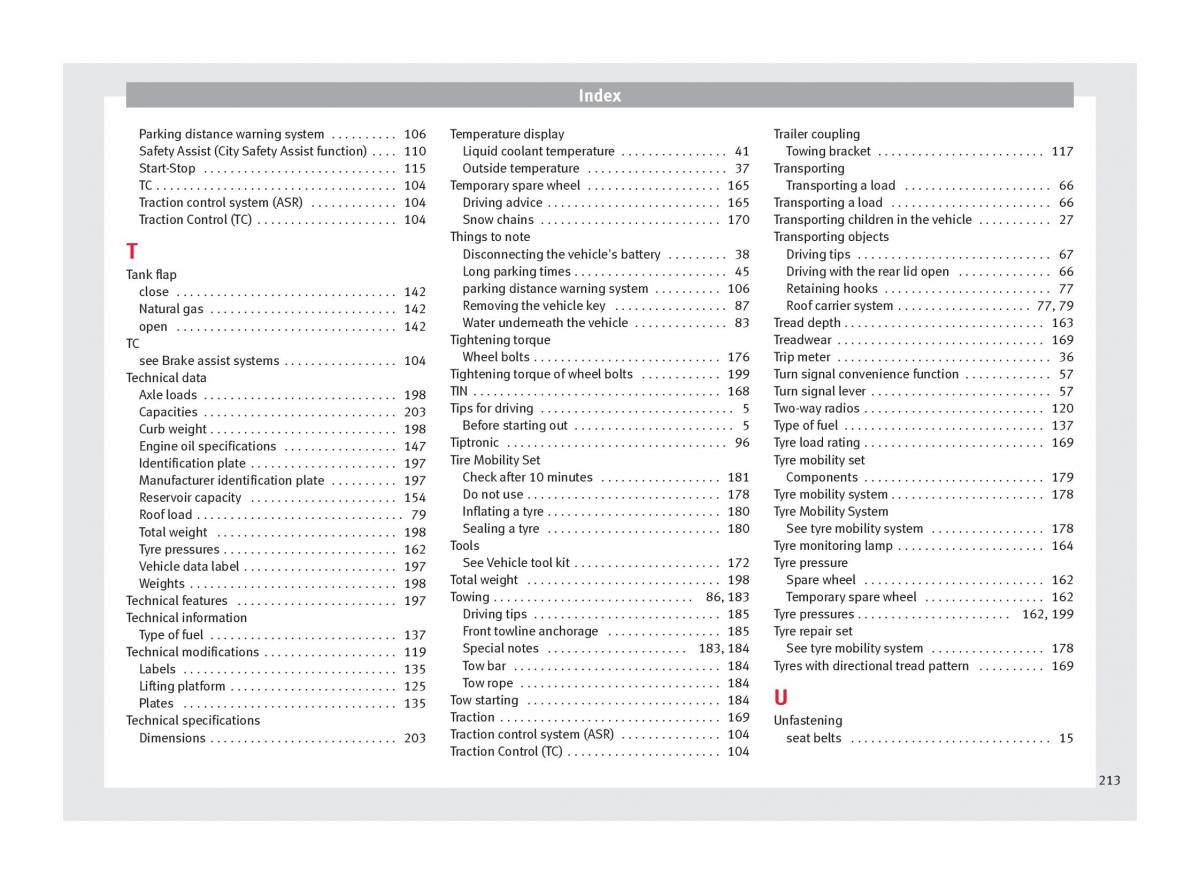 manual seat mii seat mii owners manual / page 215