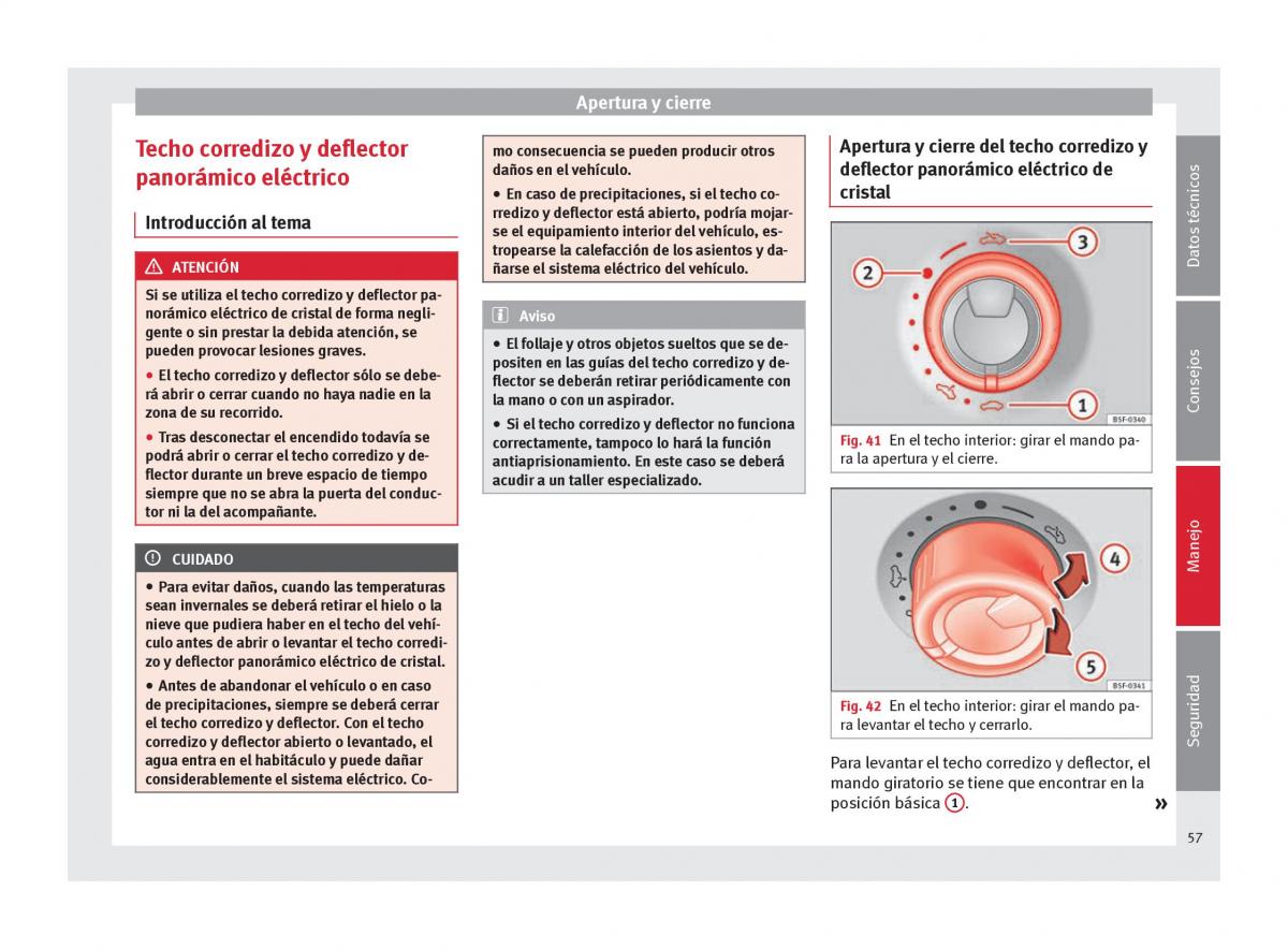 Seat Mii manual del propietario / page 59