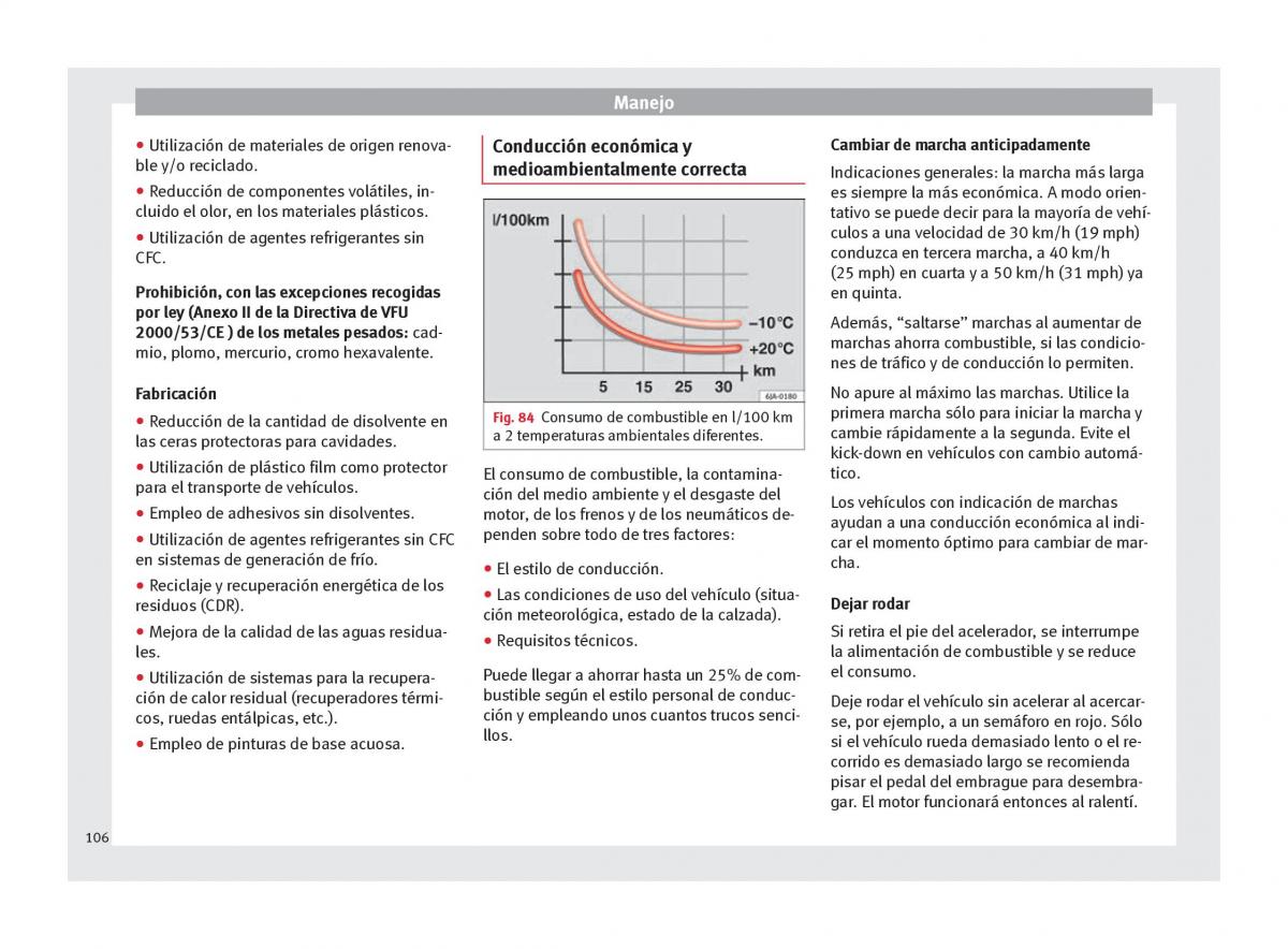 Seat Mii manual del propietario / page 108