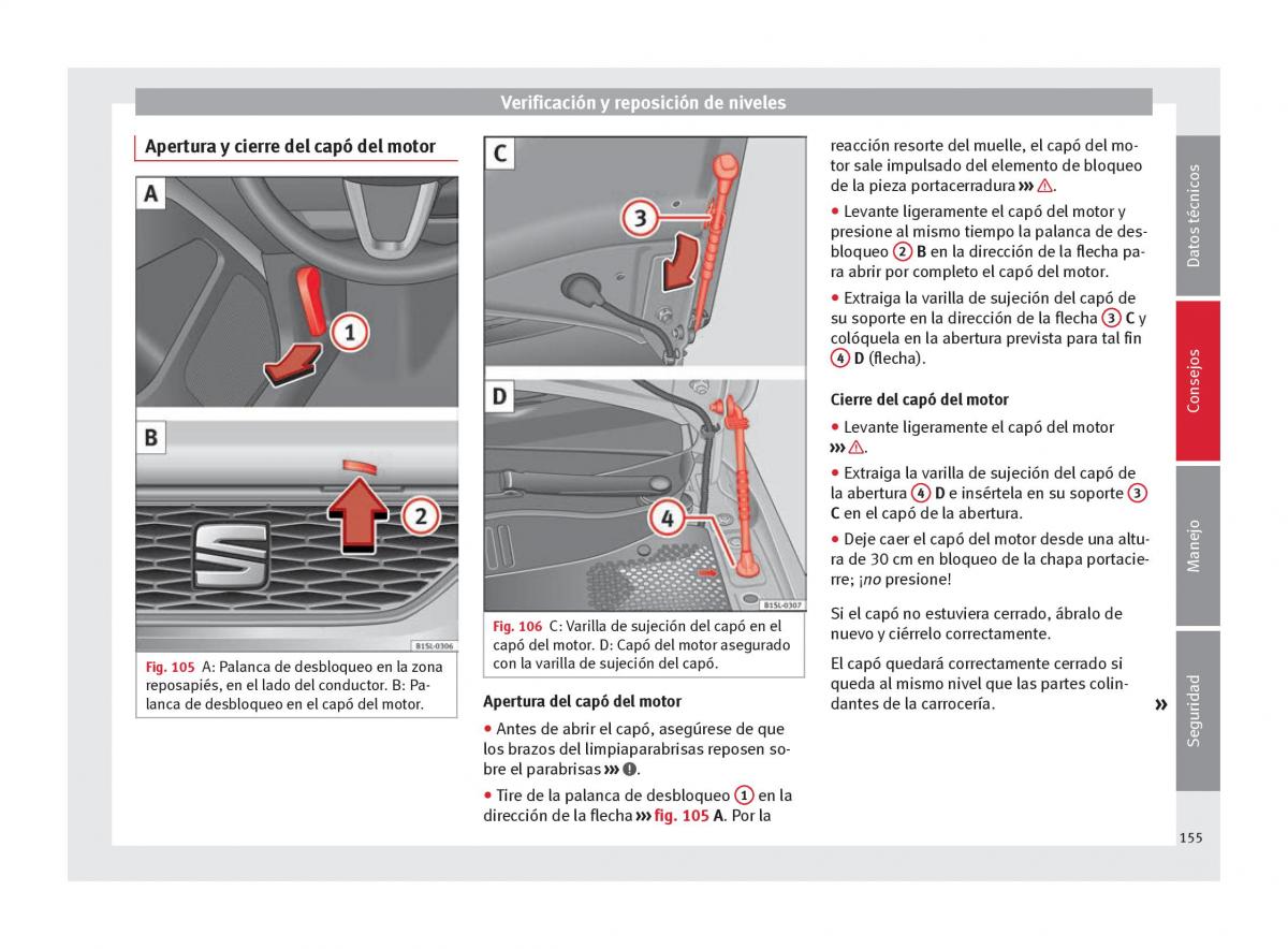 Seat Mii manual del propietario / page 157