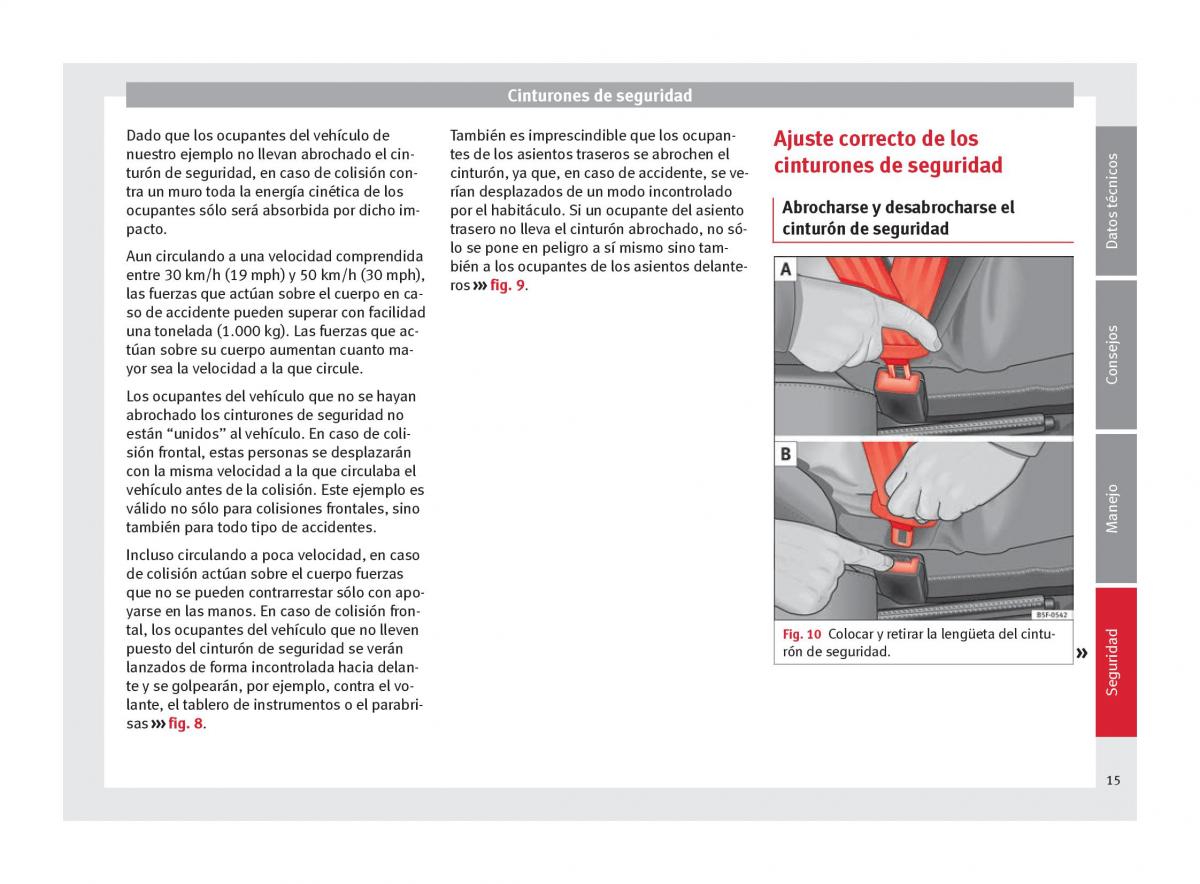 Seat Mii manual del propietario / page 17