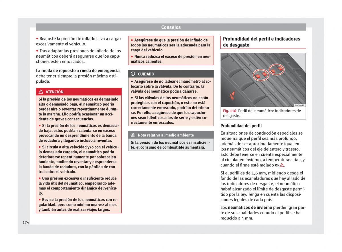 Seat Mii manual del propietario / page 176