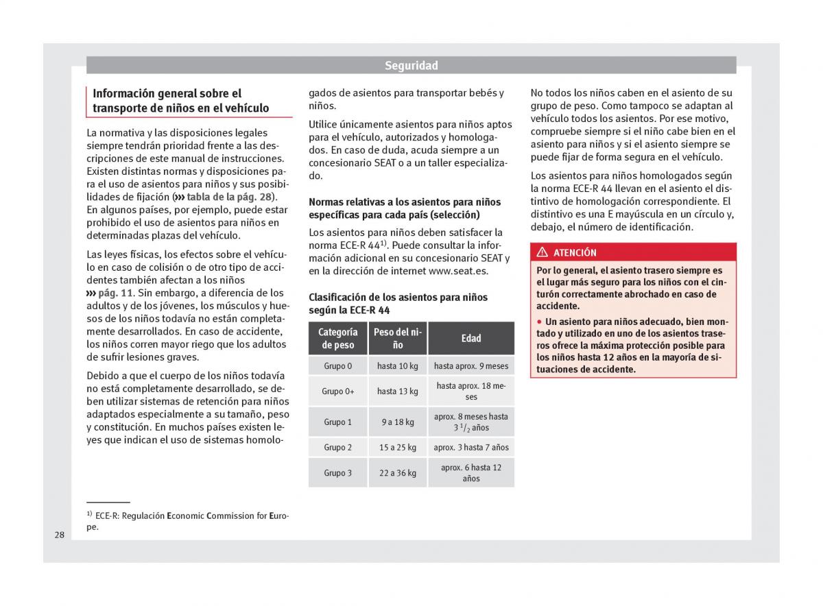 Seat Mii manual del propietario / page 30