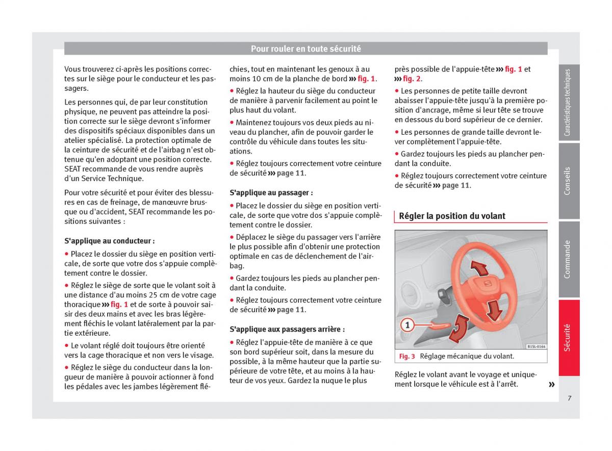 Seat Mii manuel du proprietaire / page 9