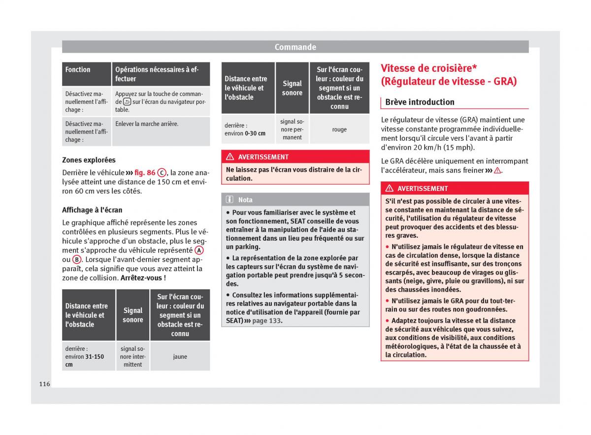 Seat Mii manuel du proprietaire / page 118