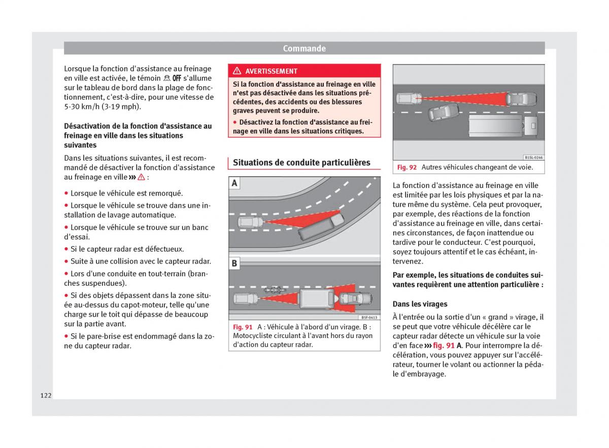 Seat Mii manuel du proprietaire / page 124