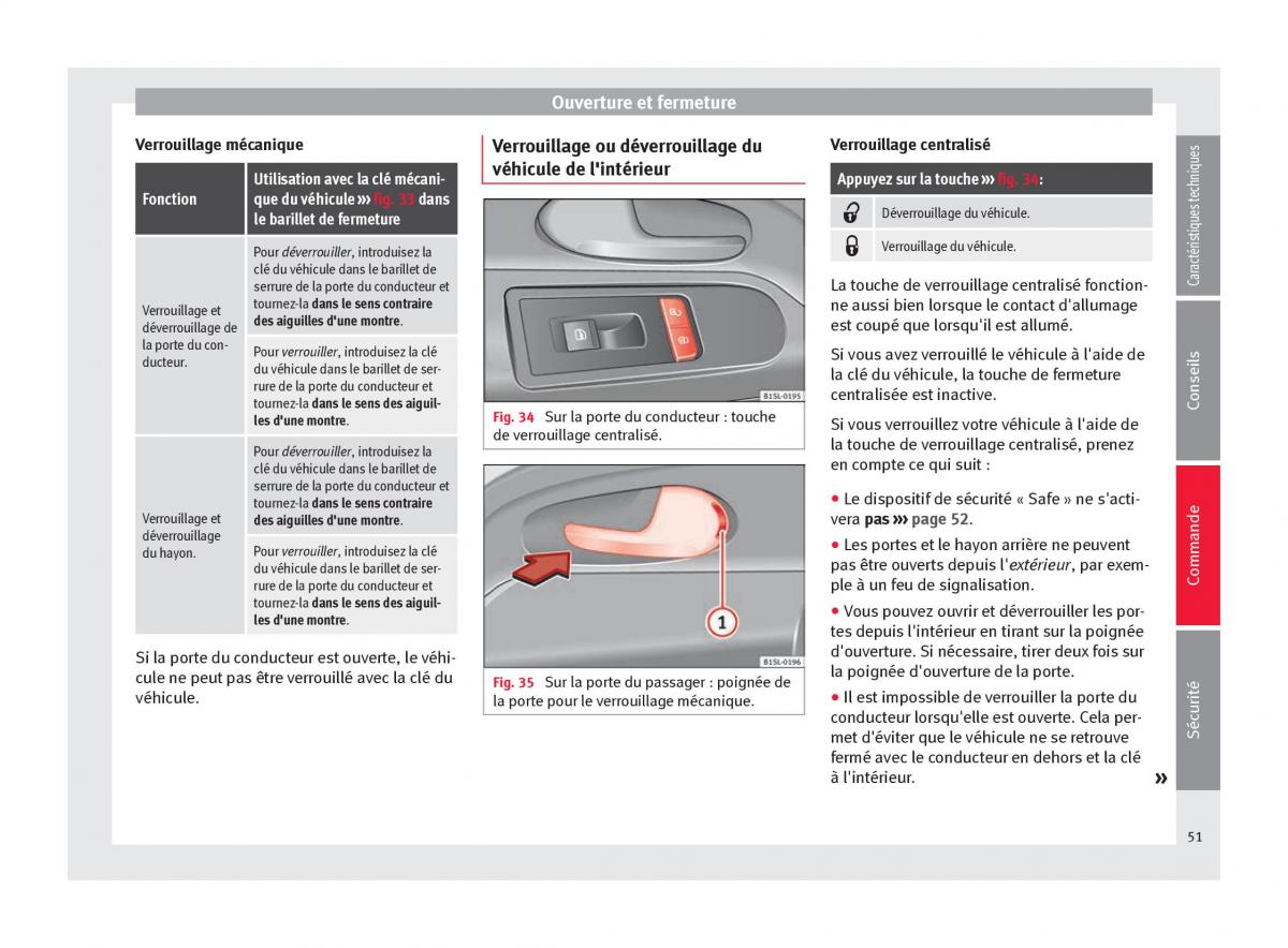 Seat Mii manuel du proprietaire / page 53