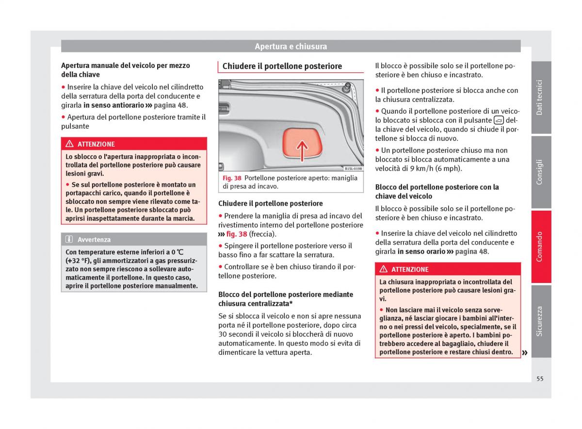 Seat Mii manuale del proprietario / page 57