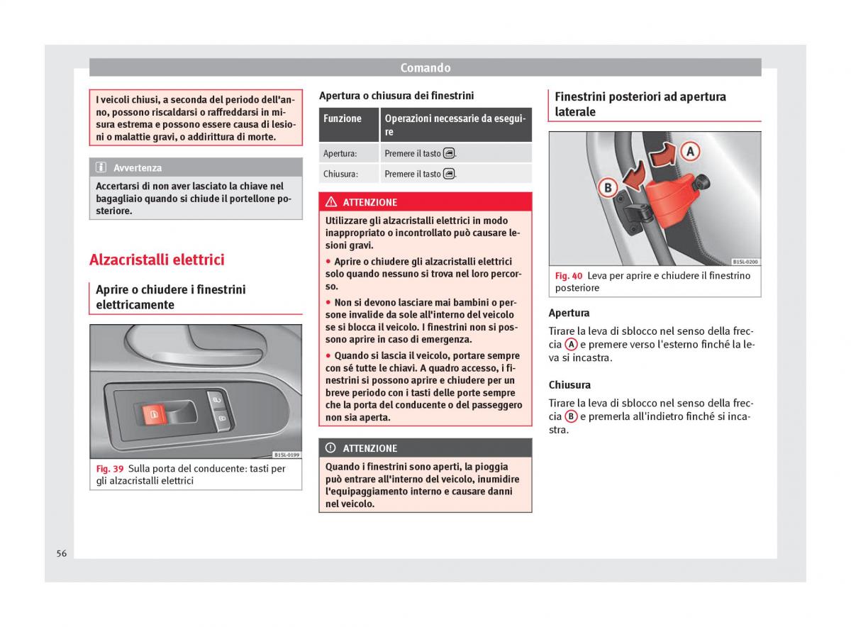 Seat Mii manuale del proprietario / page 58