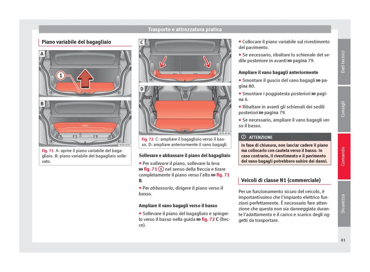 Seat Mii manuale del proprietario / page 83