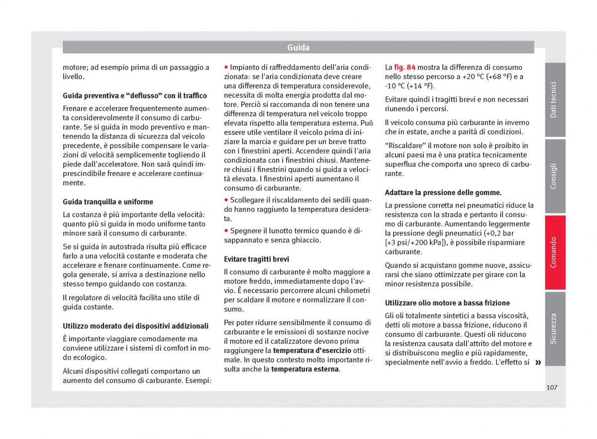 Seat Mii manuale del proprietario / page 109