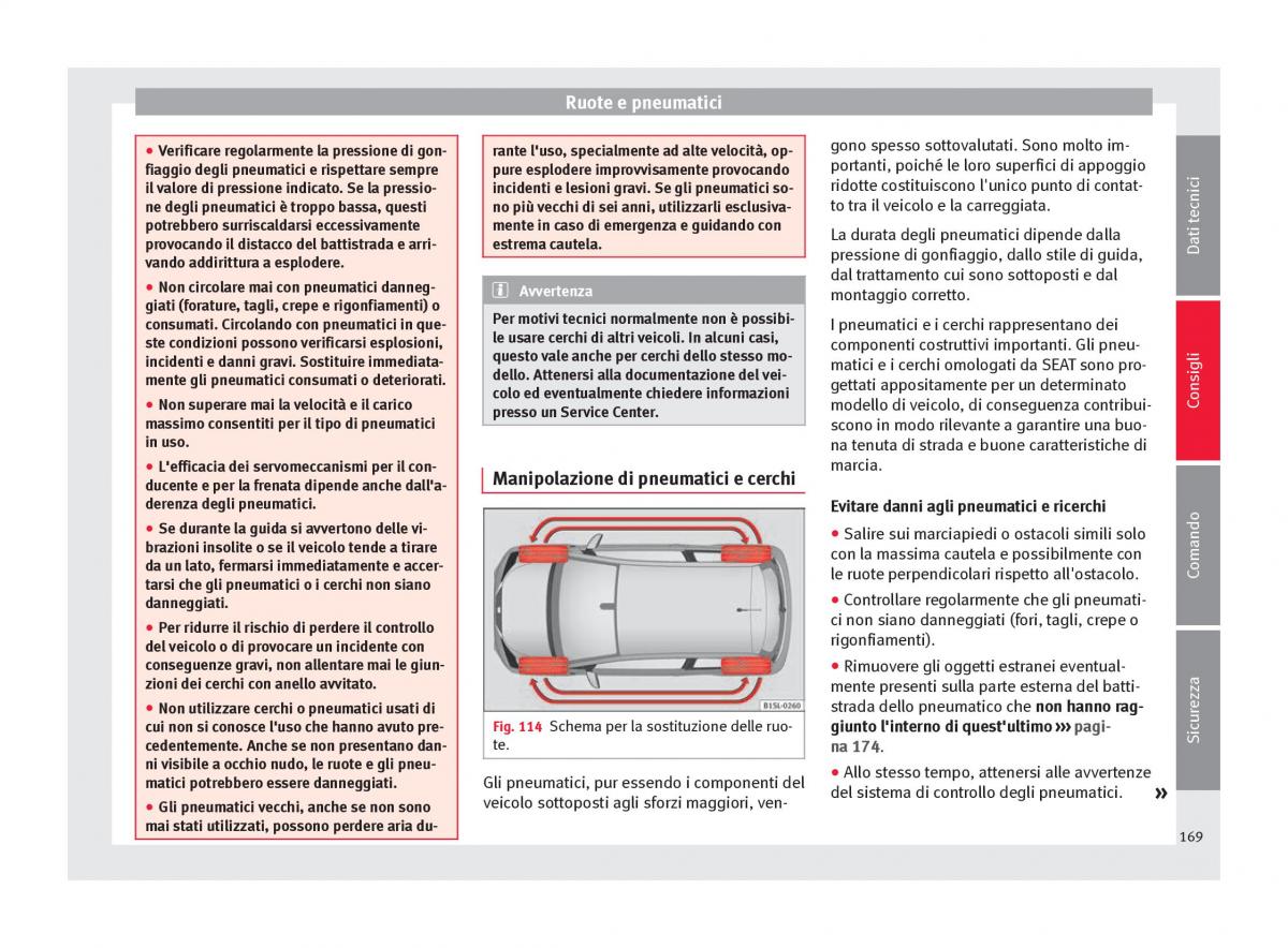 Seat Mii manuale del proprietario / page 171