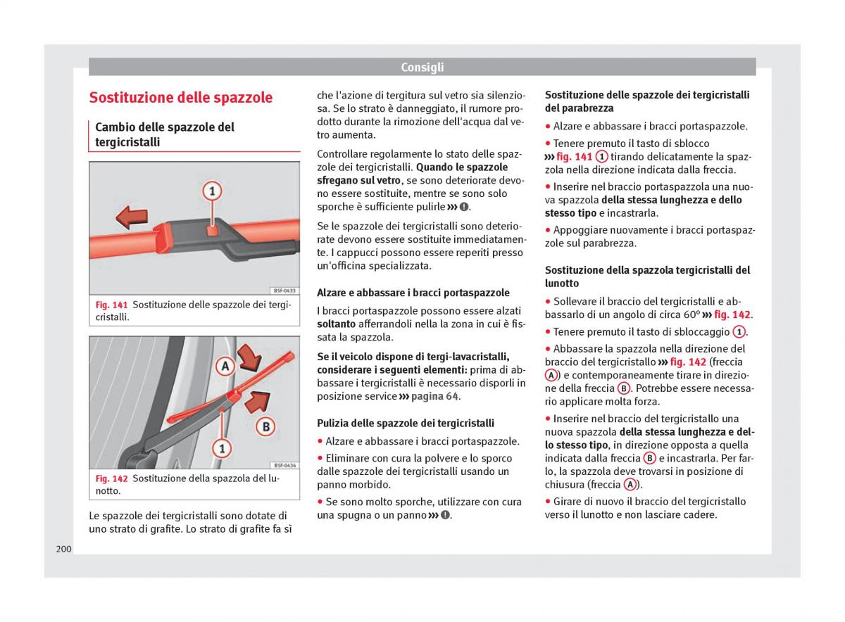 Seat Mii manuale del proprietario / page 202