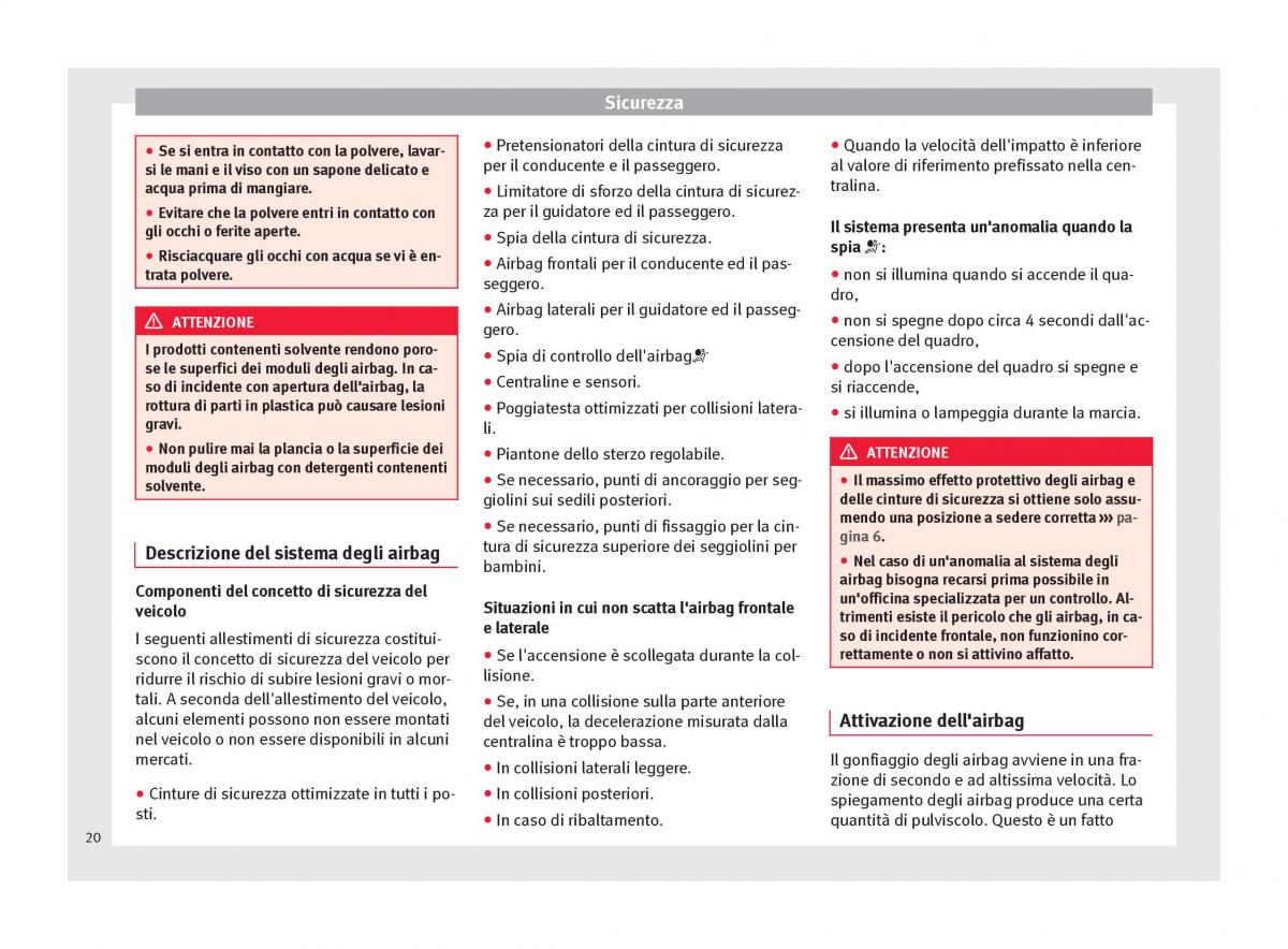 Seat Mii manuale del proprietario / page 22