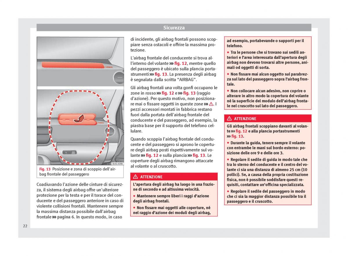 Seat Mii manuale del proprietario / page 24