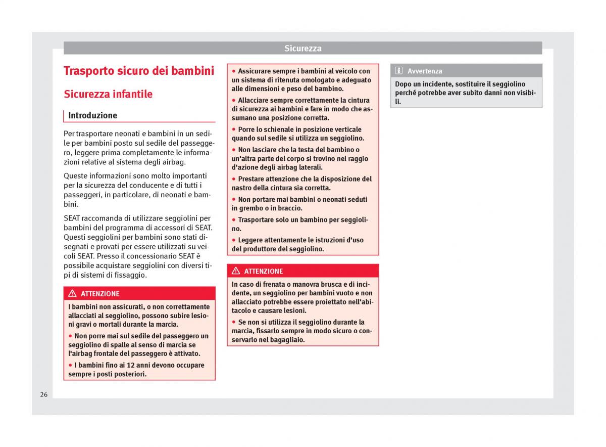 Seat Mii manuale del proprietario / page 28