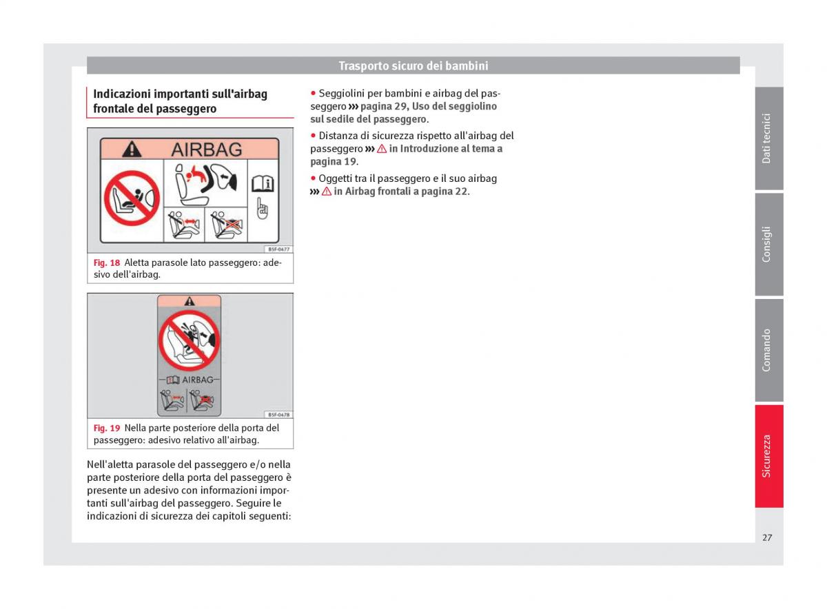 Seat Mii manuale del proprietario / page 29