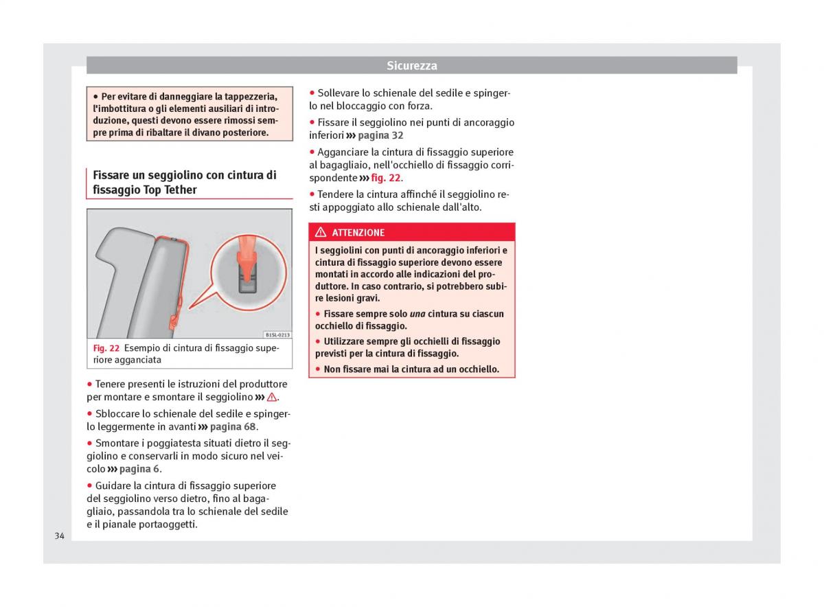 Seat Mii manuale del proprietario / page 36